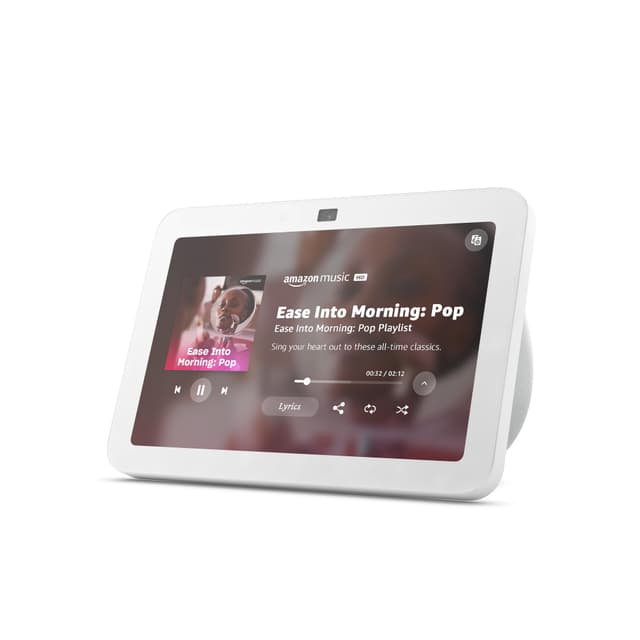 Amazon Echo Show 8, With Spatial Audio, Smart Home Hub, ideal for open living spaces, Designed for Alexa+, Glacier White