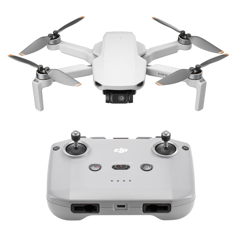 DJI Mini 4K, Drone with 4K UHD Camera for Adults, Under 249 g, 3-Axis Gimbal Stabilization, 10km Video Transmission, Auto Return, Wind Resistance, 1 Battery for 31-Min Max Flight Time, Intelligent