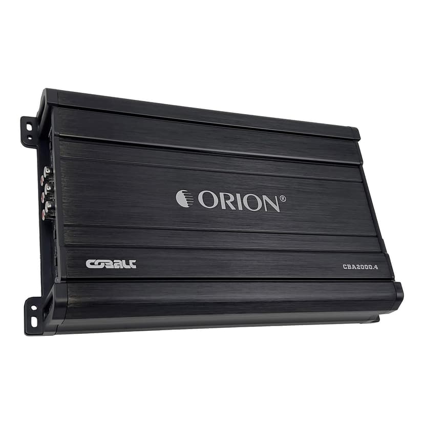 Orion Cobalt Series CBA2000.4 High Efficiency 4-Channel Class A/B Amplifier for Car Audio Stereo - 2000W High Output, 2/4 Ohm Stable, Adjustable Low/High Pass, Bass Boost, MOSFET Power Supply