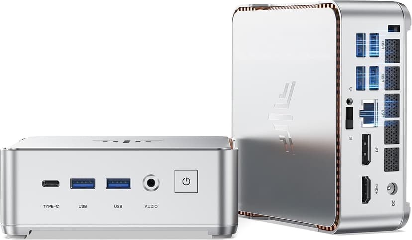 KAMRUI Hyper H2 Mini PC, Intel Core i7 14650HX Mini Computers (16C/24T, up to 5.2GHz), 32GB RAM 1TB PCle4.0 SSD Micro Desktop PC, Triple 4K Display, USB Type-C, WiFi6, BT5.2, Business Office