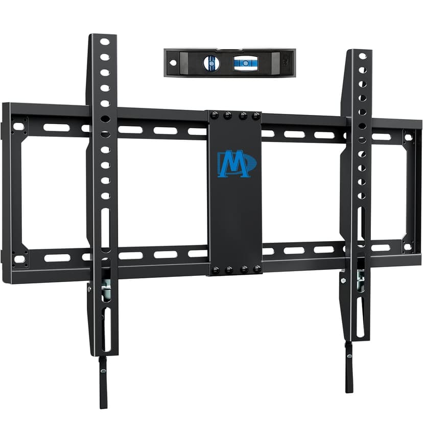 Mounting Dream TV Mount Fixed for Most 42-84 Inch Flat Screen TVs, UL Listed TV Wall Mount Bracket up to VESA 600 x 400mm and 132 lbs - Fits 16"/18"/24" Studs - Low Profile and Space Saving MD2163-K