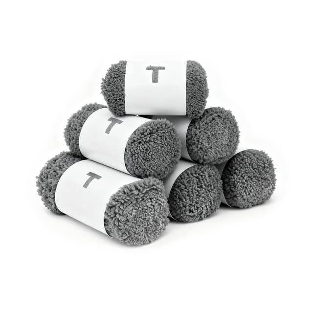 HIXZAP 12 Pieces Microfiber Replacement Pads for X1 Window Cleaners, Reusable, Machine Washable (12)