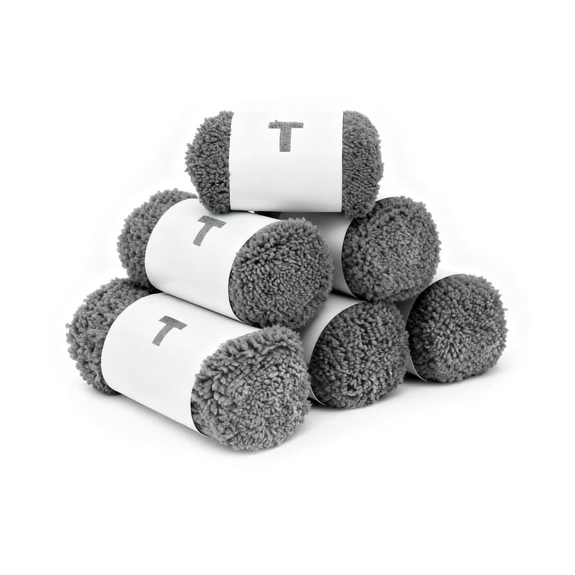 HIXZAP 12 Pieces Microfiber Replacement Pads for X1 Window Cleaners, Reusable, Machine Washable (12)