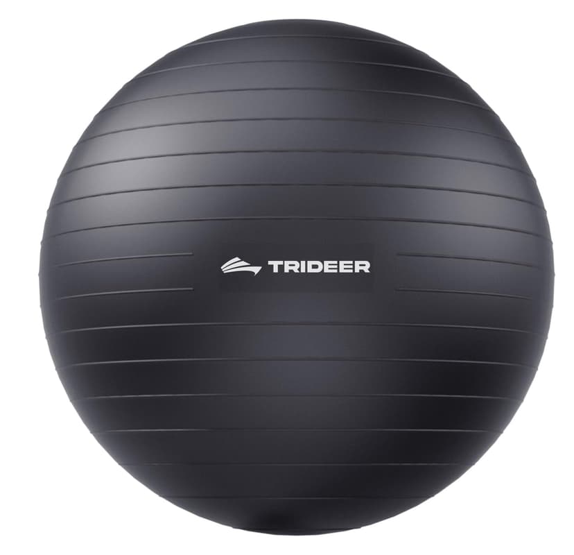 Trideer Exercise Ball for Yoga, Pilates & Fitness – Stability Ball Equipment for Home Gym & Office Chair, Core & Balance Training Accessories, Physical Therapy Equipment, Quick Pump Included, 5 Sizes