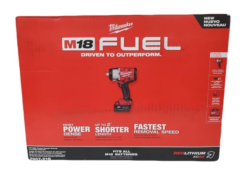 Milwaukee Electric - M18 Fuel 1/2 HIGH Torque Impact Wrench W/FRICTI