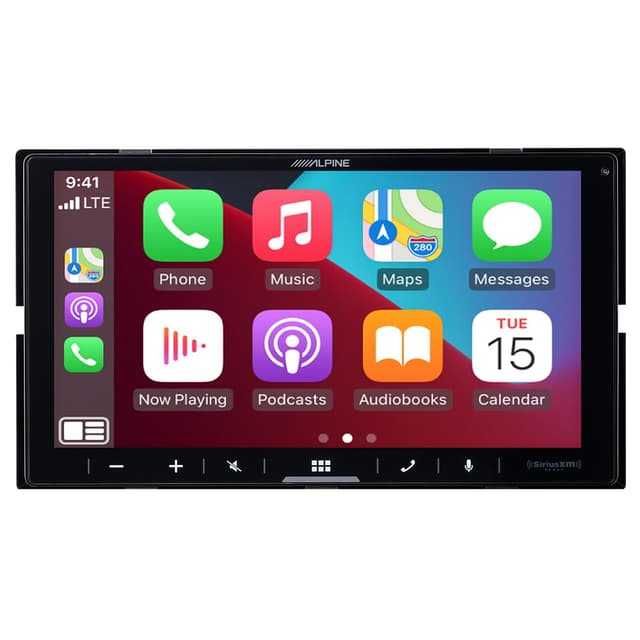 Alpine iLX-W670 Digital Multimedia Receiver with CarPlay and Android Auto Compatibility
