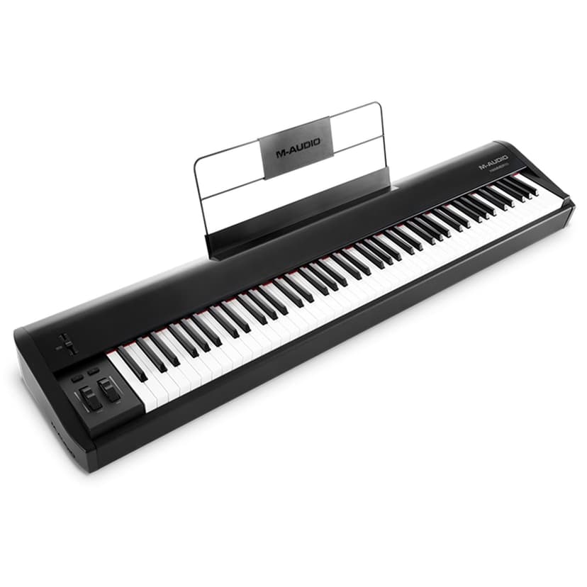 M-AUDIO Hammer 88 USB MIDI Keyboard Controller with 88 Hammer Action Piano Style Keys Including A Studio Grade Recording Software Suite