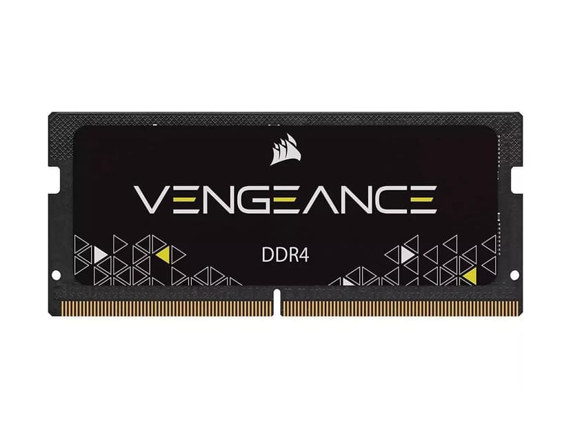 CORSAIR Vengeance SODIMM DDR4 RAM 16GB (1x16GB) 3200MHz CL22-22-22-53 1.2V Intel AMD Laptop Notebook Memory - Black (CMSX16GX4M1A3200C22)