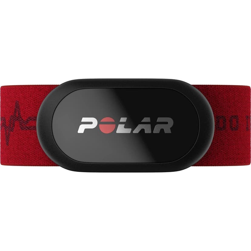 Polar H10 Heart Rate Monitor Chest Strap - ANT + Bluetooth, Waterproof HR Sensor for Men and Women, Beat Red, M-XXL