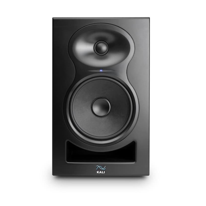 KALI AUDIO LP-6 V2 6.5" Project Lone Pine Powered Studio Monitor - Low-Noise Bi-Amped Professional Studio Speaker for Music Production - 80W, 115dB Max SPL - TRS, RCA, XLR Inputs - Single, Black