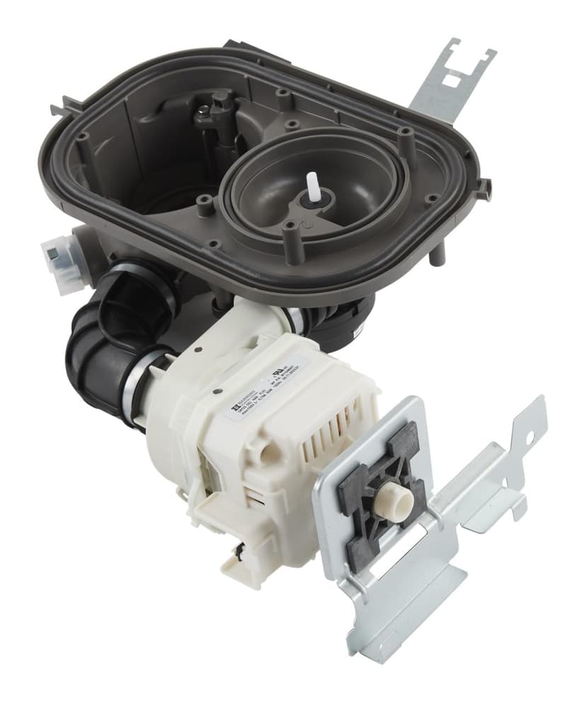 Whirlpool W11460946 OEM Part-Replaces W11243648 Dishwasher Pump and Motor Assembly, Black