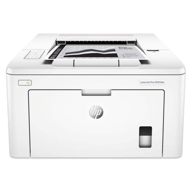 HP LaserJet Pro M203dw Wireless Monochrome Printer with Built-in Ethernet & 2-Sided Printing, Works with Alexa (G3Q47A)