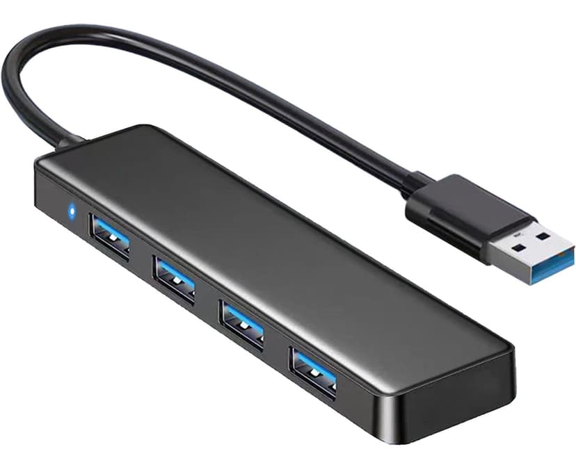 USB 3.0 Hub, VIENON 4-Port USB Hub USB Splitter USB Expander for Laptop, Xbox, Flash Drive, HDD, Console, Printer, Camera,Keyborad, Mouse(Not for Charging)