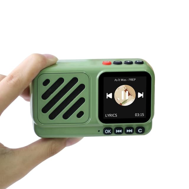 Choyong Voyager Bluetooth Speaker Wireless Internet Radio with WIFI/4G,World Radio Station,BT5.3, Electronics for Home/Travel/Outdoor mini Portable Speaker