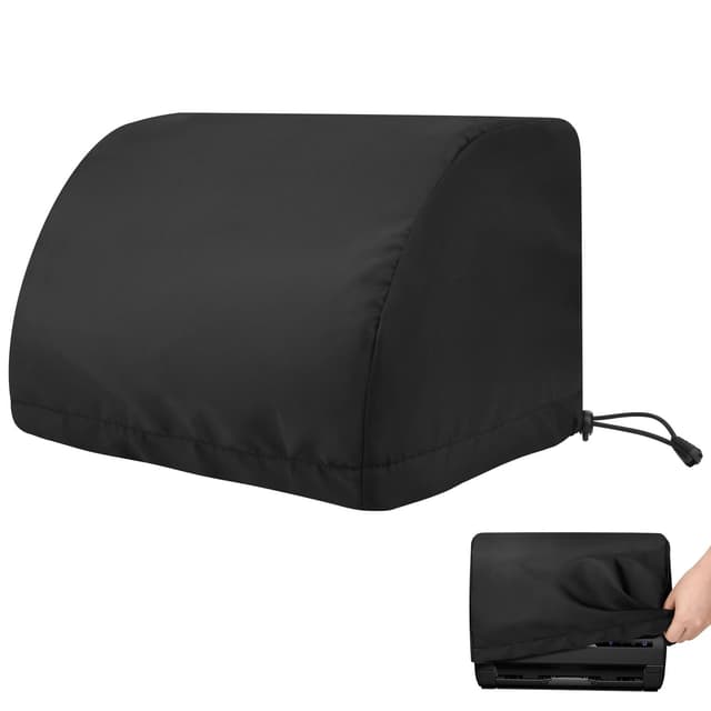 CaSZLUTION Dust Cover for Epson FastFoto FF-680W Wireless Desktop Document Scanner, Antistatic Protector Case Compatible with ScanSnap iX2500 iX1600 iX1500 iX1400 Photo & Receipt Scanner (Case Only)