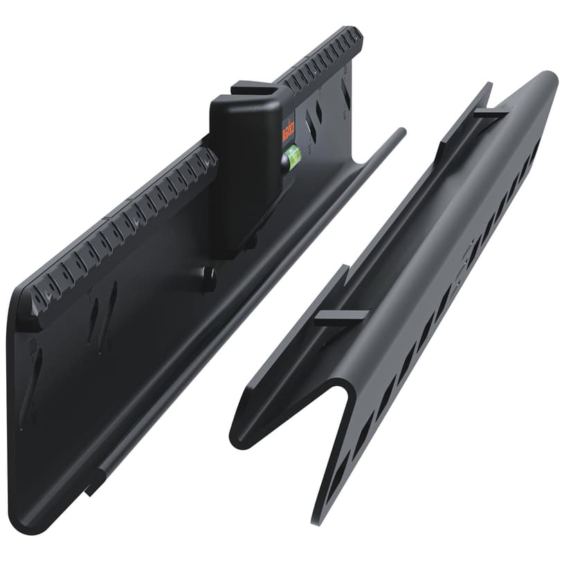 ECHOGEAR No Stud TV Mount for Drywall - Slim No Drill Design Holds TVs Up to 100lbs with Nails - Easy Studless Install with No Drill Needed