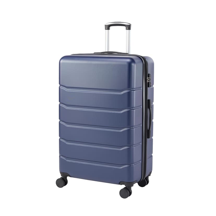 NEWBULIG 20 Inch Carry on Luggage, Lightweight Expandable Rolling Suit Case with TSA Lock, Hard Shell ABS Suitcase with Double Spinner Wheels, Blue