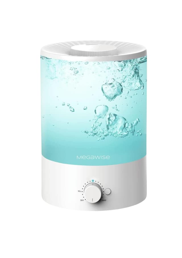 MegaWise Topfill 7-colour Night light humidifier for Kid bedroom with 3.5L Large Capacity, No leakage Design Fine Mist Output Auto Shutoff, Essential Oil Safe Tank