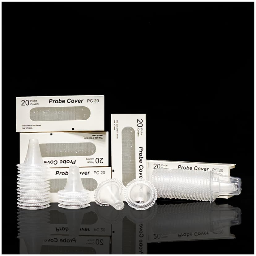 【Upgrade Version】 300 Counts Ear Thermometer Probe Covers Refill Caps Lens Filters for All Braun Thermometer Models Digital Ear Thermometers Probe Covers Disposable