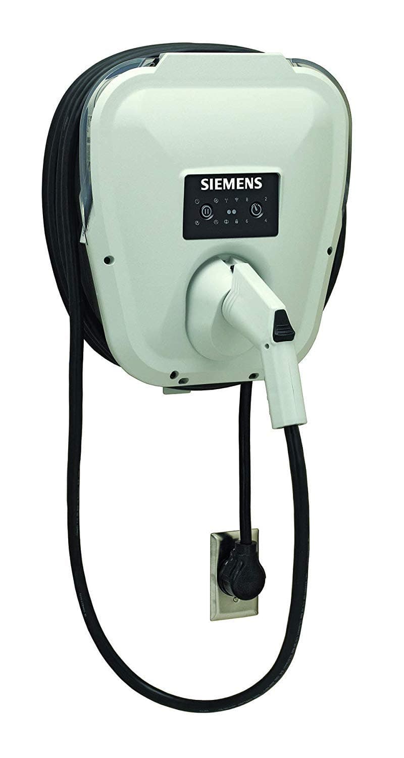PRIMECOM Siemens US2 VersiCharge Level-2 30A Fast Charging up-to 8Hrs Delay Charging UL Listed J1772 Compatibility 14ft Cable +2ft NEMA 14-50 14-30 10-50 10-30 6-50 6-30 L14-30 L6-30 Plug (NEMA 6-50)