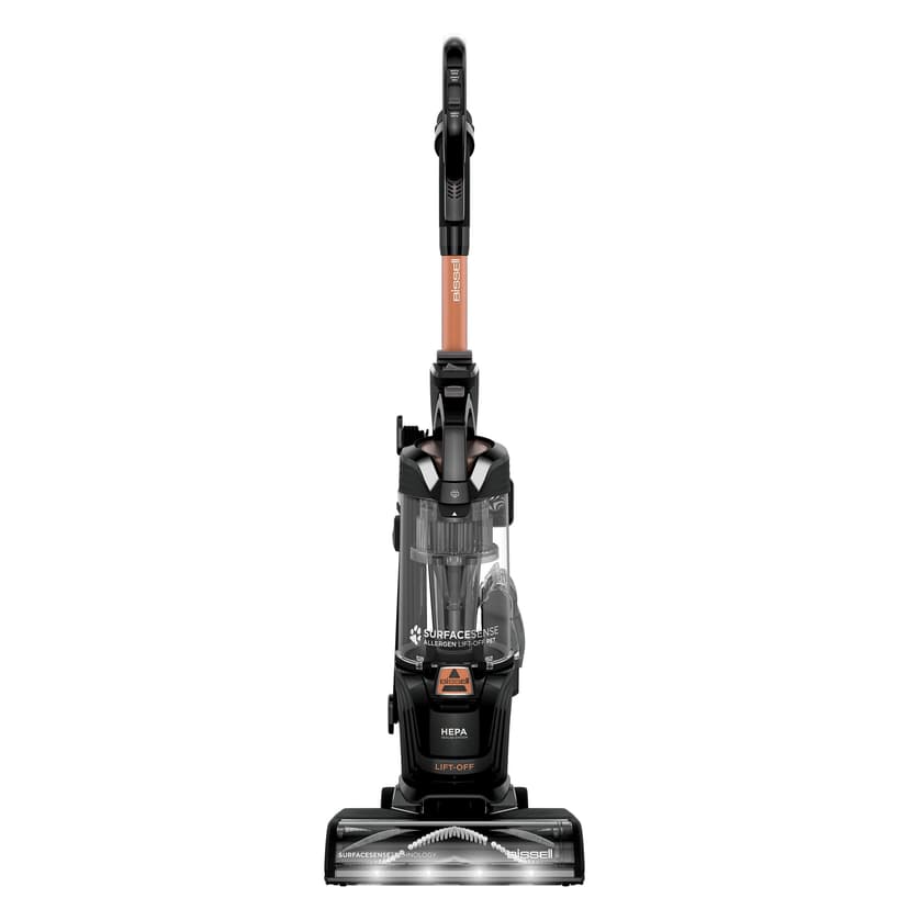 Bissell SurfaceSense Allergen Lift-Off Pet Upright Vacuum, with Tangle-Free Multi-Surface Brush Roll, LED Headlights, & Lift-Off Technology