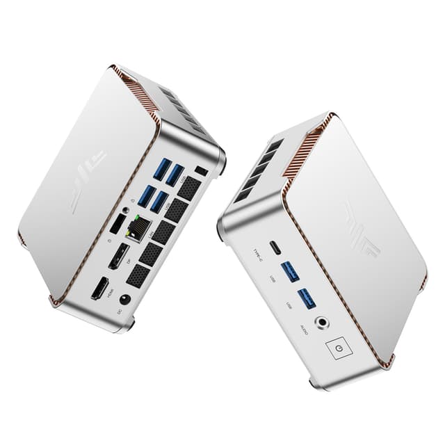 KAMRUI P2 Small PC, Ryzen Embedded R2544(Beat R5 3500U/R3 4300U/N150/i3 10110U,Up to 3.7GHz), Mini Computer 16GB DDR4 512GB SSD, Samll Desktop Pc Dual 4K, Ethernet, WiFi, BT, Business, Office, Home