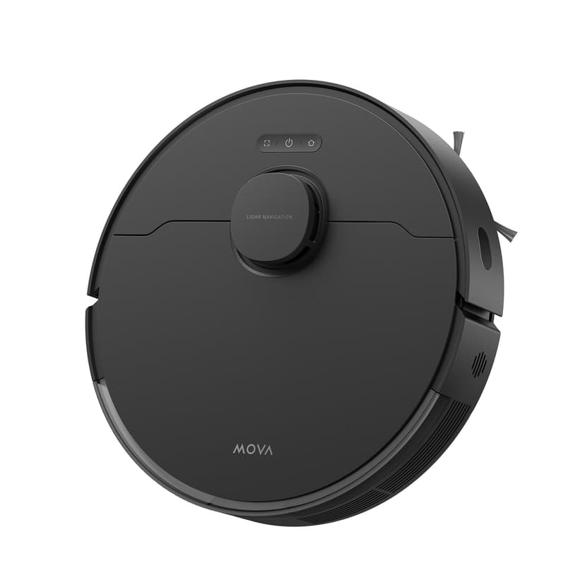 Mova S10 Robot Vacuum Cleaner with 7000Pa Suction, 260 Mins Run Time, Liftable Brush, Self-Charging Robotic Vacuum Cleaner for Home, Pet Hair, Hard Floors, App & Voice Control
