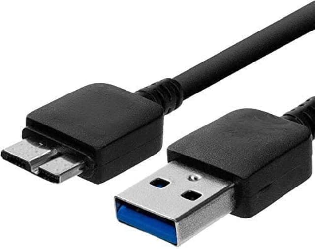 NTQinParts Replacement PC USB3.0 Data Sync Power Charger Cable for Epson Workforce ES-200 ES-300W ES-300WR Color Portable Document Scanner