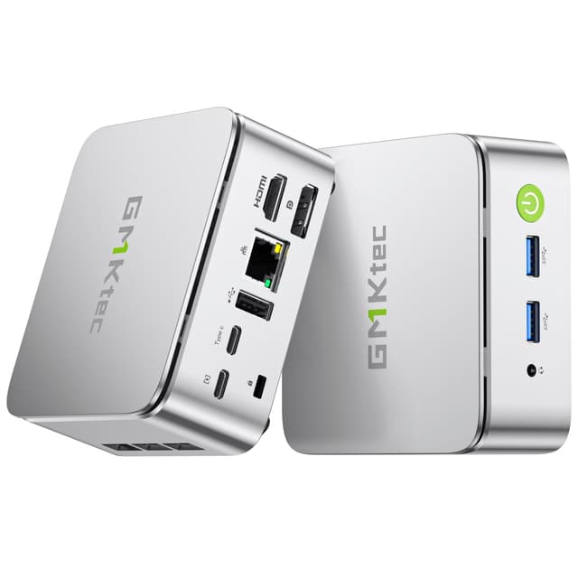 GMKtec Mini PC Ryzen 5 3500U 1TB NVMe SSD 16GB DDR4 2.5GbE NIC LAN Office Home Desktop Computers, HTPC Proxmox, HDMI 2.1, USB-C, DP Triple 4K Display Nucbox G10