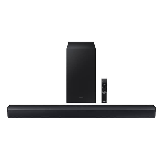 Samsung HW-C450 2.1ch Soundbar w/DTS Virtual X, Subwoofer Included, Bass Boost, Adaptive Sound Lite, Game Mode, Bluetooth, Wireless Surround Sound Compatible
