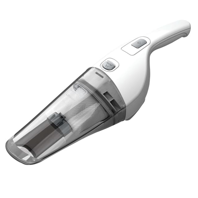 BLACK+DECKER Cordless Lithium Handheld Power Vacuum with Wall Mount Base and Charger, White (HNV220BCZ10FF)