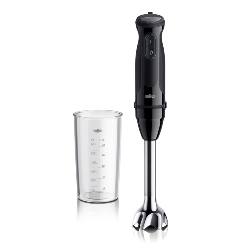Braun MQ50001M Vario Hand Blender – 21-Speed Handheld Immersion Blender with PowerBell VPlus, TurboBoost & EasyClick Systems, Stainless Steel Blades, SplashControl, 500W, Hand Blenders for Smoothies