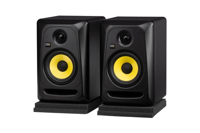 KRK CL5G3PK1 5" Classic Powered Studio Monitor Pair with Accessory Pack
