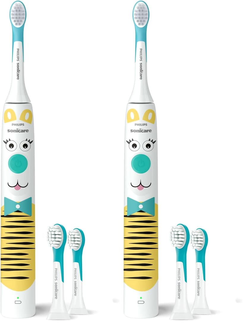Sonicare for Kids Design a Pet Edition,Brush Head Bundle,(Pack of 2)