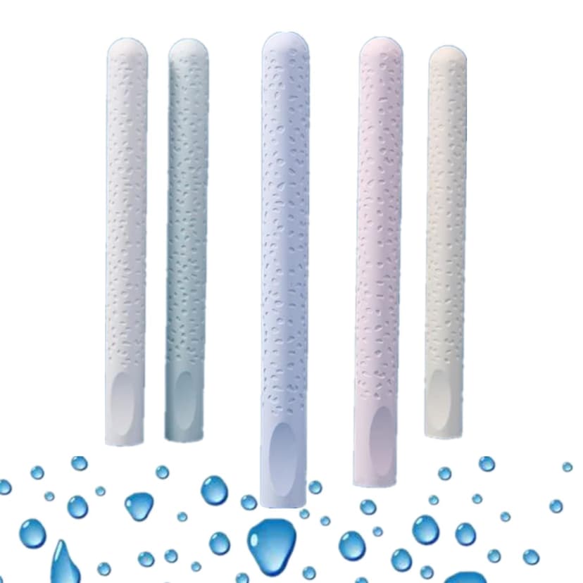 NUHUi 5 Pieces Drying Stick for Toys Dry Rod Water Fizz Drop Absorbent Stick Full of Dents More Water Absorption, Second Generation Great for Water Absorption Large Size,Colorful