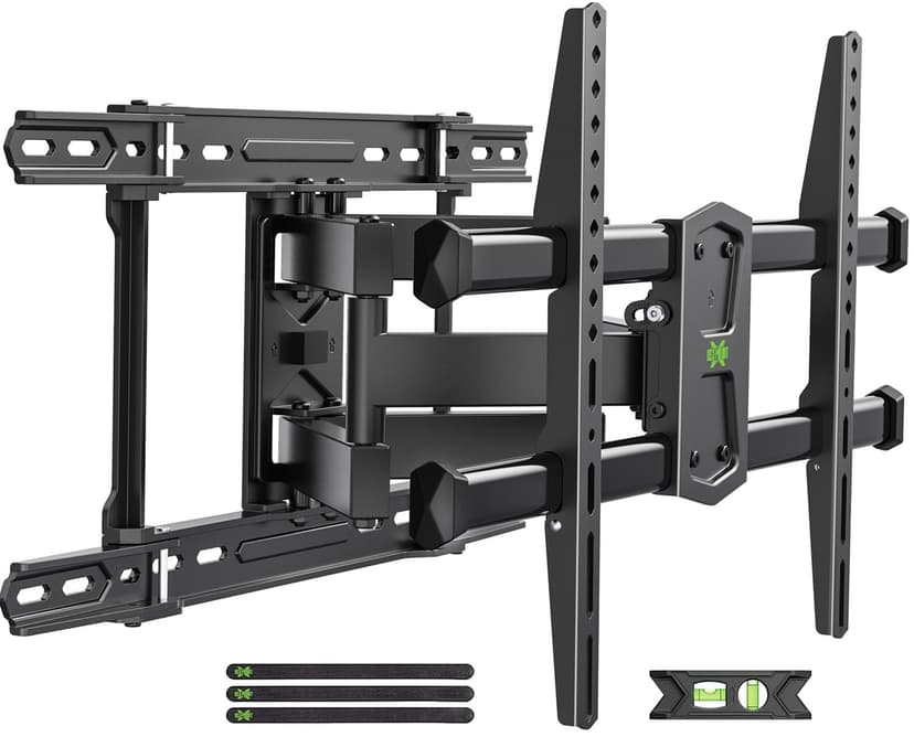USX MOUNT UL Listed TV Wall Mount for 42"-84" TVs up to 110lbs and 8"-24" Wood Studs, TV Mount with Tilt, Swivel & Extension, Wall Mounts Bracket with Dual Articulating Arms, Max VESA 600x400mm