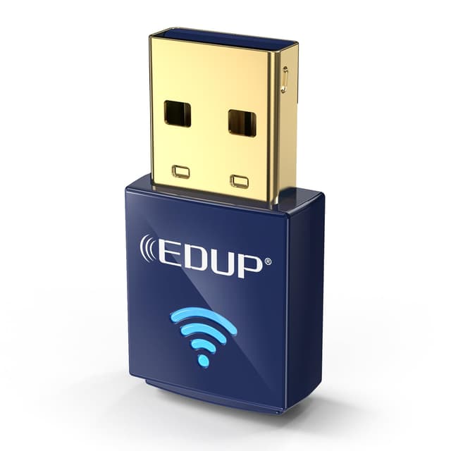 EDUP USB Bluetooth WiFi Adapter for PC, Bluetooth 4.0 Adapter, Wireless Nano USB Network Adapter 2.4Ghz 150Mbps, Only Compatible with Windows 11/10/7/8/8.1