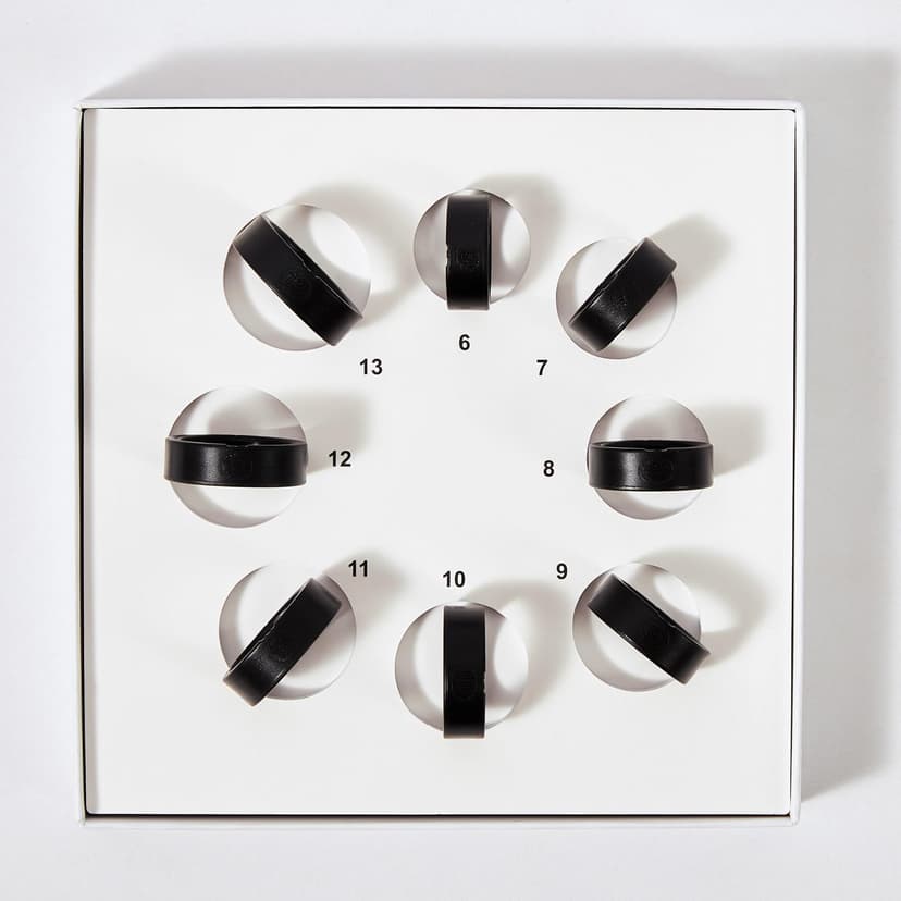 Health Tracker Ring, Smart Health Ring for Women Men with Heart Rate, Blood Oxygen, Sleep Monitor, Steps,Calories, No Subscription Fee, IP68 Waterproof Smart Ring for iPhone & Android(Only Sizing Kit)