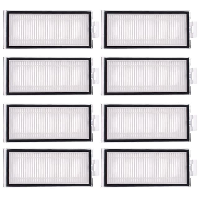 Neutop Replacement Filters Compatible with Roborock Q5 Pro/Pro+/Max +, Q5 DuoRoller+, Q7, Q7+, Q7 Max/Max+, Q8 Max/Max+, Robot Vacuum and Mops, 8-Pack.