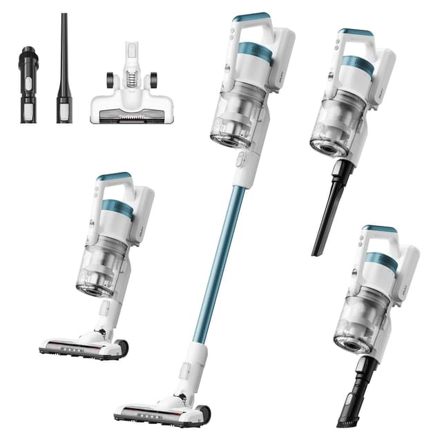 Eureka RapidClean Pro NEC280TL Cordless Stick Vacuum Cleaner – Lightweight 5.3 lbs, 40-Min Runtime, LED Headlights, 3 Power Modes, Ideal for Pet Hair, Hard Floors & Carpets