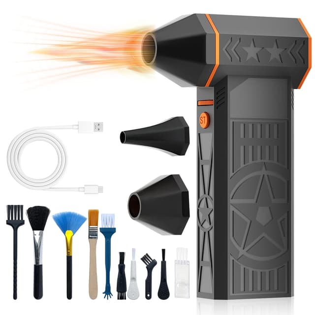 2026 Upgrade 5000W Thermal Snow Blower,Upgrade Suptruck Frostblazer Thermal Snow Blower,Portable Car Snowwith Efficient Turbine Tech, Car Windshield Defrost, Snow Removal