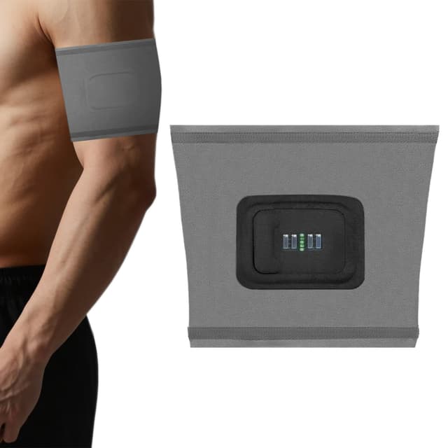 CERCGVEL Arm Sleeve Accessory Compatible with Whoop 5.0 ONE/Peak/MG Life and Whoop 4.0 Fitness Life Tracker, Health and Fitness Wearable Heart Rate Monitor Accessories (Light Grey, Standard Size)