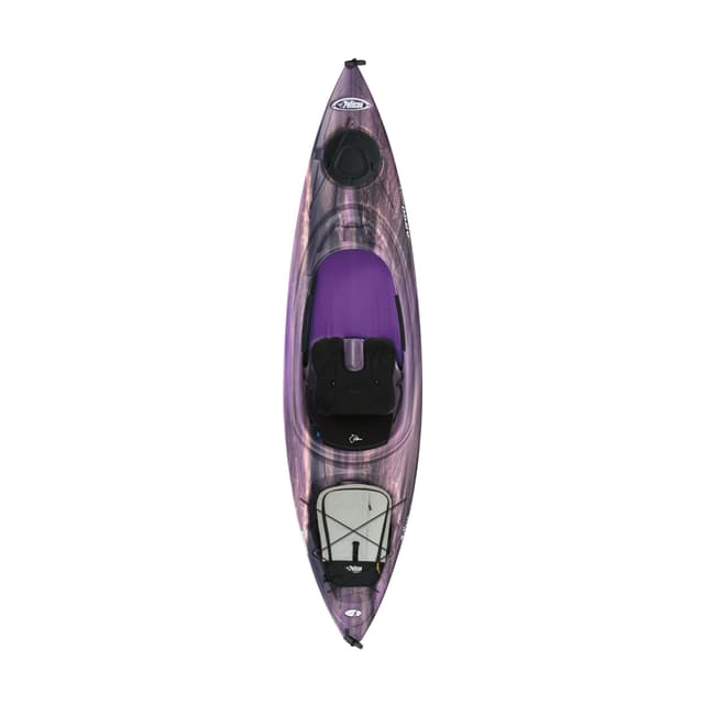 Pelican Argo 100X EXO - Recreational Sit in Kayak - Amethyst - Lightweight Patented Ram-X™ Material - Ergobreeze™ Seating System - 10 ft