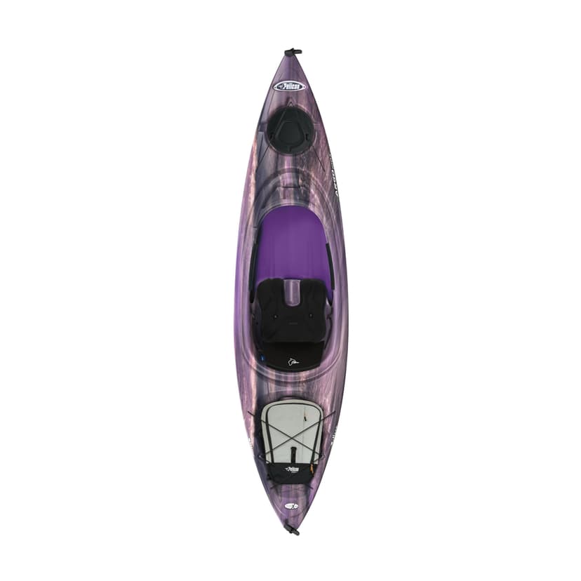 Pelican Argo 100X EXO - Recreational Sit in Kayak - Amethyst - Lightweight Patented Ram-X™ Material - Ergobreeze™ Seating System - 10 ft