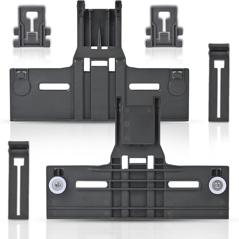 Upgraded Dishwasher Top Rack Adjuster Replacement for Whirlpool WDT750SAHZ0 WDT730PAHZ0 WDTA50SAHB0 WDTA50SAHZ0 WDT970SAHZ0 WDT910SAYM1 WDT730PAHV0 WDT910SAYM2 WDT910SAYM3 Dishwasher, 2 PACK