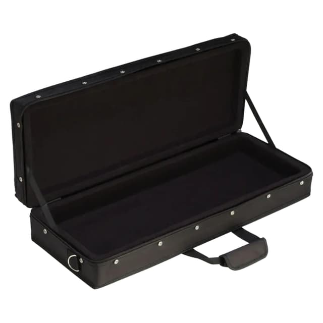 SKB 27”x 9” Foot Controller Soft Case Padded Bag, Rigid Foam Frame, Shoulder Strap and Double Zippers for DJ Controllers & Small MIDI Keyboards, Black