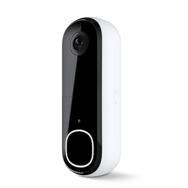 Arlo Video Doorbell 2K (2nd Gen, Latest Release), Wireless or Wired Option, 2-Way Audio, Night Vision, Head to Toe Video View, Package Detection, Person & Vehicle Recognition, 1-Month Secure Plan