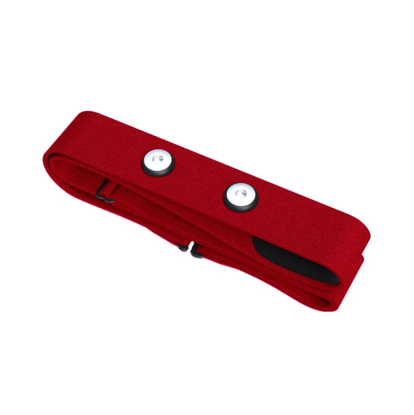 Polar H10 H9 H7 Chest Strap Replacement - Adjustable Soft HRM Strap Compatible with Polar Heart Rate Sensor (Red)