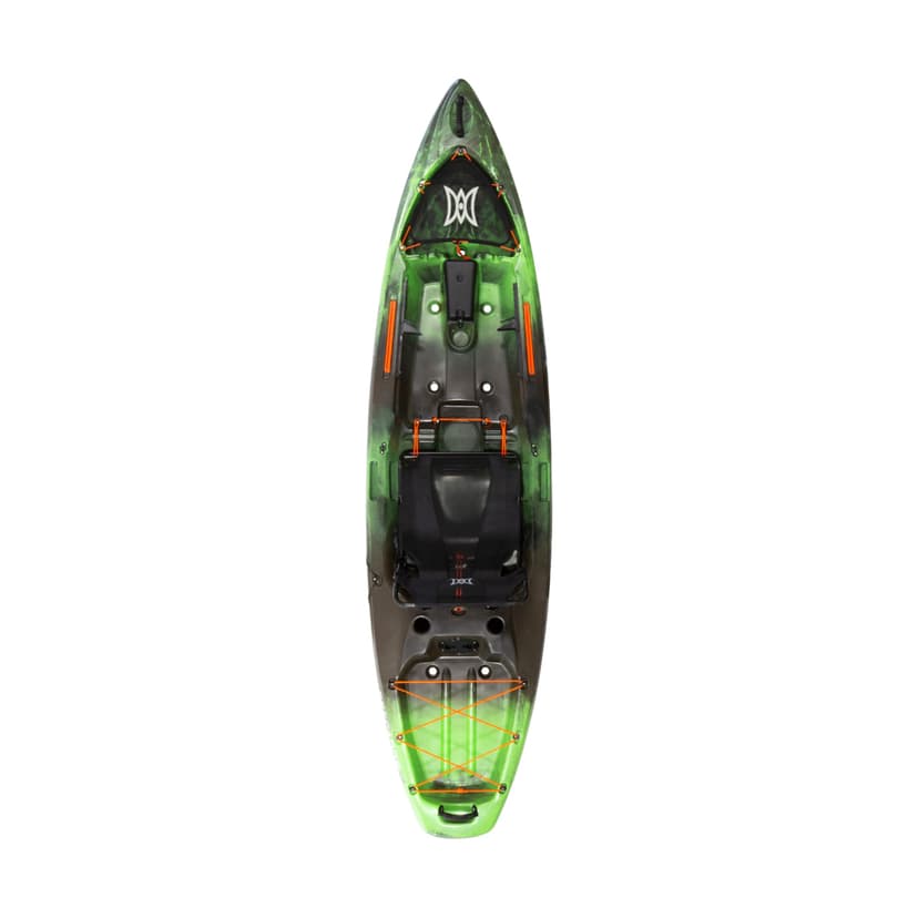 Perception Kayaks Pescador Pro 10 | Sit on Top Fishing Kayak with Adjustable Lawn Chair Seat | Large Front and Rear Storage | 10' 6" | Moss Camo