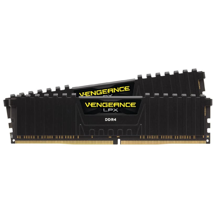 CORSAIR Vengeance LPX DDR4 RAM 32GB (2x16GB) 3200MHz CL16-20-20-38 1.35V Intel AMD Desktop Computer Memory - Black (CMK32GX4M2E3200C16)